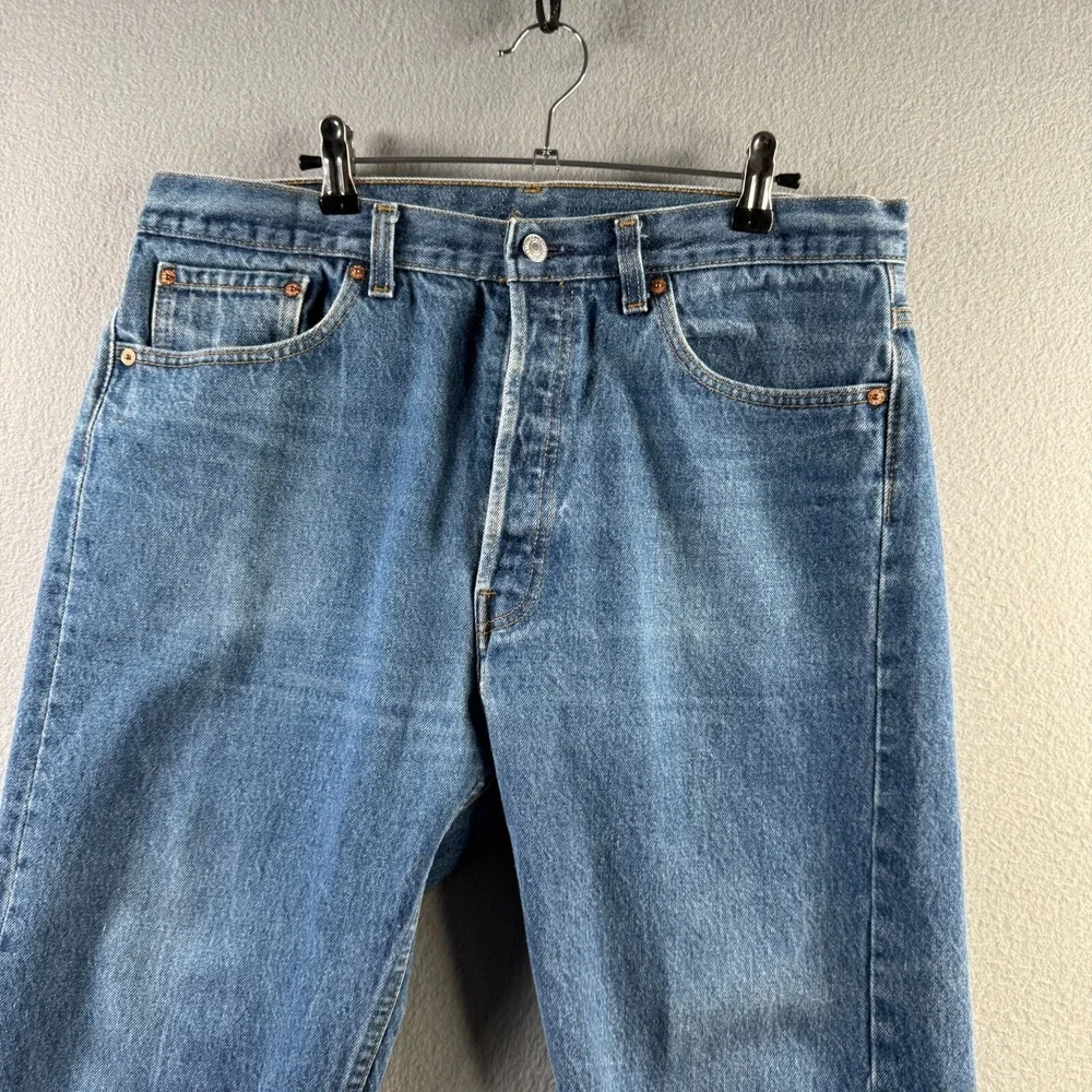 Vintage Levis Jeans Mens 38x33 (Fits 35x30) 501 XX Shrink to Fit Made in USA